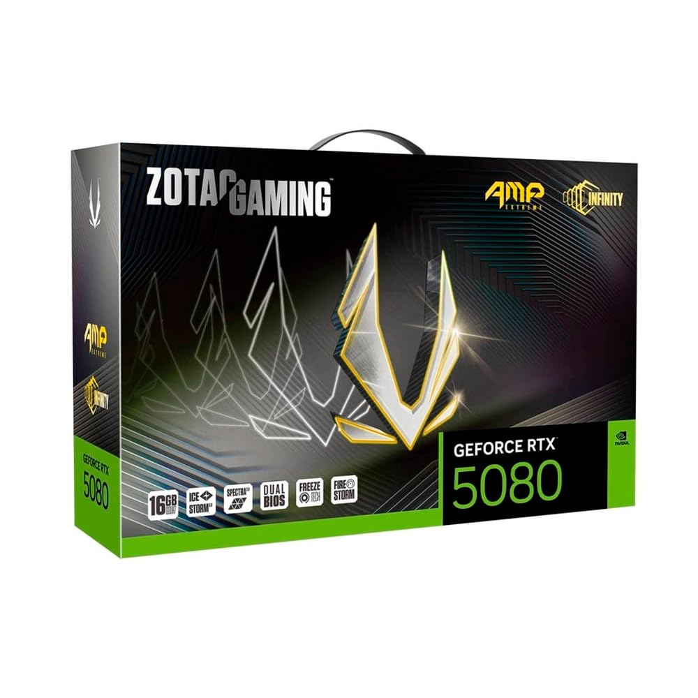 PLACA DE VIDEO NV RTX5080 16GB AMP EXTREME INFINITY GDDR7 256BITS